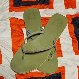 Rothy's Olive Green Sandals